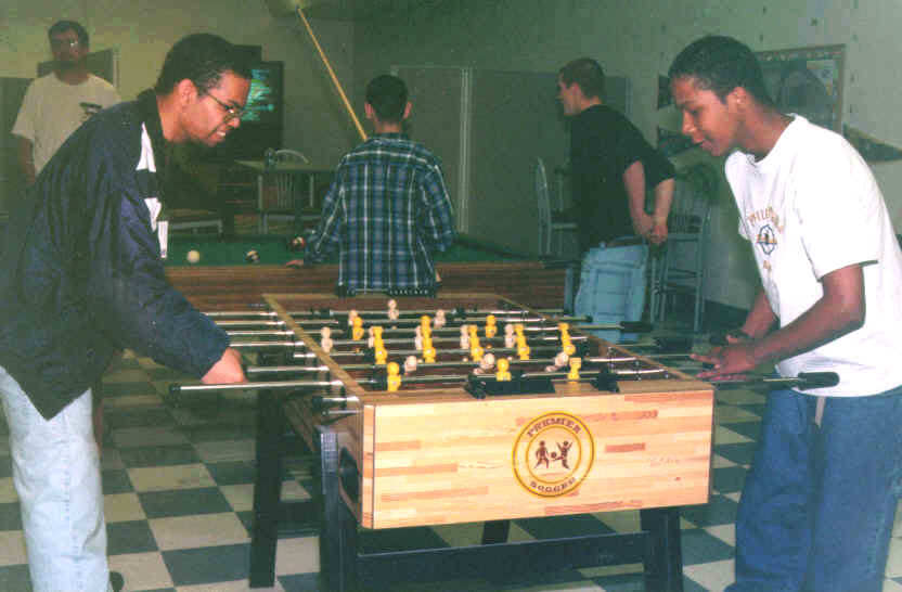 Connecticut Job Corps game room