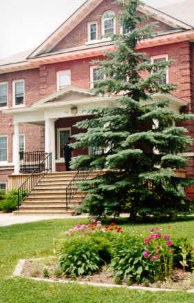 Photo of administrative services building